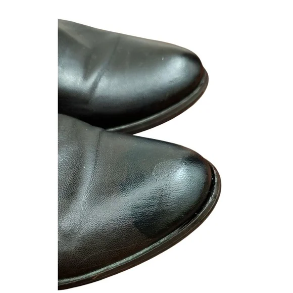 Strimma Women's Luxury chocolate Leather Lined Low Heel Tall Boots Size EU 38 - Picture 6 of 15